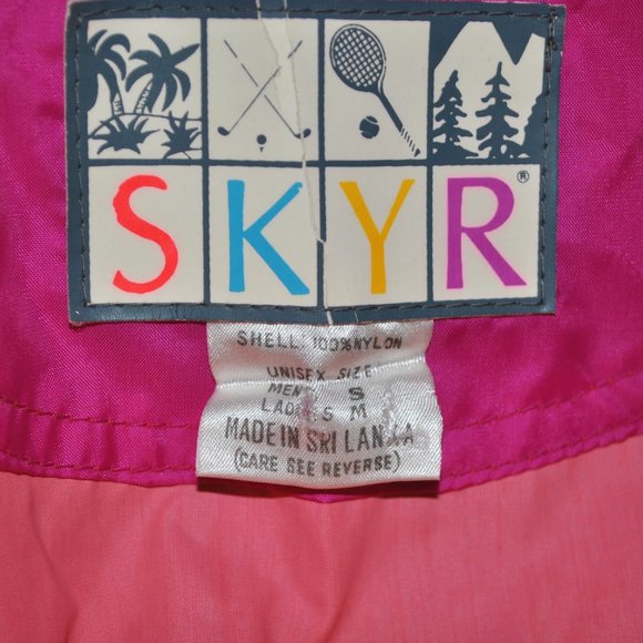 Vintage SKYR Unisex Windbreaker Outfit Mens Small Womens Medium - Picture 3 of 11